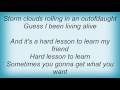 Rod Stewart - Hard Lesson To Learn Lyrics