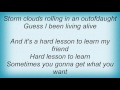 Rod Stewart - Hard Lesson To Learn Lyrics