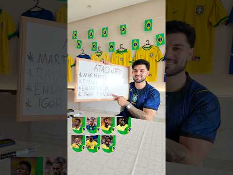 CONVOCAÇÃO DA SELEÇÃO PRA COPA - Quem eu convocaria?