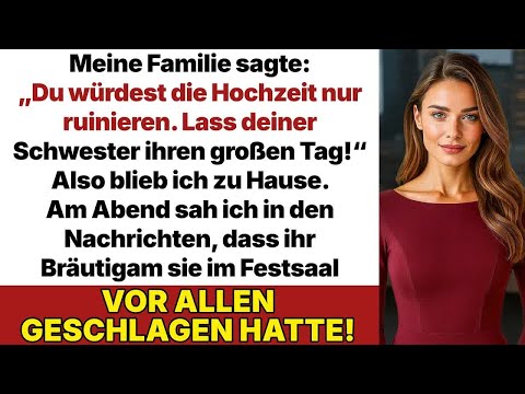 Ich war nicht zur Hochzeit meiner Schwester eingeladen – doch ganz Deutschland sah die Ohrfeige!