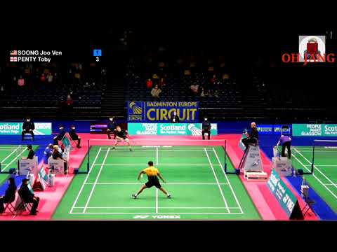 MS | QF | Soong Joo Ven (MAS) VS Toby Penty(3) (ENG) - Scottish Open 2021