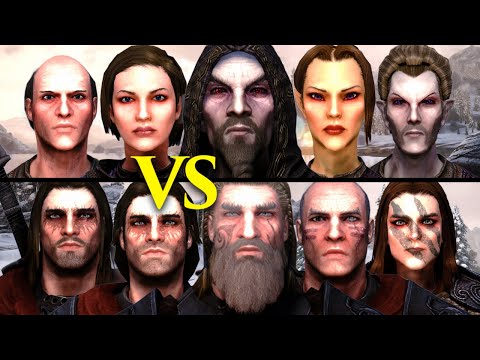 The Companions VS College of Winterhold! - Skyrim NPC Battle