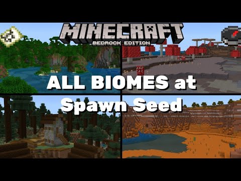 All biome in one place||Best minecraft seed|Wolfra Gaming