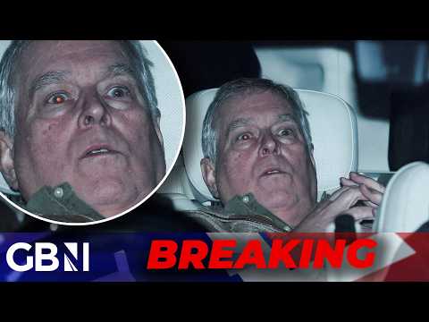 BREAKING: Andrew Mountbatten Windsor PICTURED after release from police custody