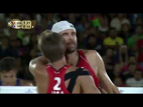 Crabb/Gibb (USA) vs. Winter/Walkenhorst (GER) 2020 FIVB Beach Volleyball World Tour 2020