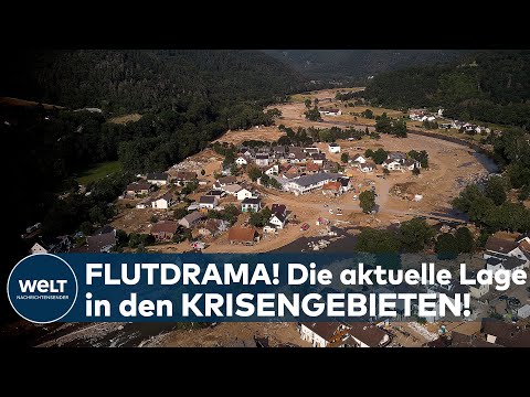 UNWETTERKATASTROPHE in DEUTSCHLAND: So ist die aktuelle Lage in NRW und Rheinland-Pfalz