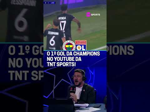 SAIU O 1º GOL DA CHAMPIONS NO YOUTUBE DA TNT SPORTS! OPENDA CRAVOU CONTRA O FENERBAHÇE #shorts