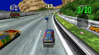 デイトナUSA(PS3)　中級をプレイ