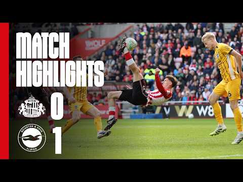 선덜랜드 VS 브라이턴 0:1 프리미어리그 스포츠하이라이트