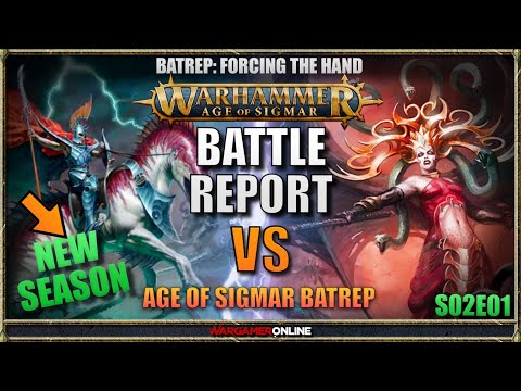 Batrep: Idoneth Deepkin vs Daughters of Khaine, #ageofsigmar #batrep