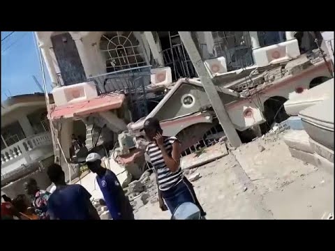 Viele Opfer befürchtet: Beben der Stärke 7,2 in Haiti | Bildquelle: https://t1p.de/1jt7 © YouTube | Bilder sind in der Regel urheberrechtlich geschützt