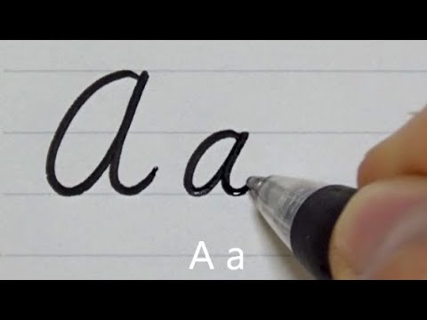 How to write neat and clean cursive handwriting | calligraphy