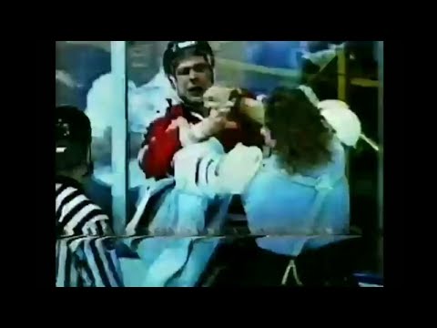 Blackhawks - Kings rough stuff 1/30/93