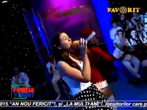 Andreea Braga si Vasile Morosanu, TV Favorit Romania, 28 12 2014