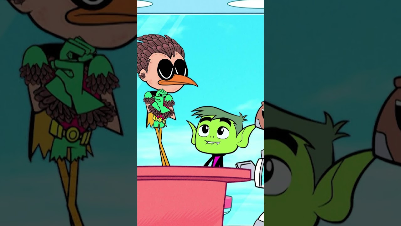 Chicken dance!  #CartoonNetwork #TeenTitanGo! #Robin #Shorts