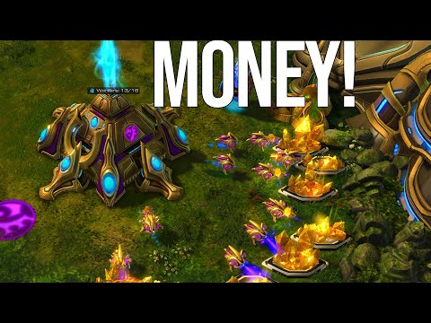 StarCraft II ULTIMATE GREED: Nexus First On The GOLD | Solar (Z) vs Astrea (P)