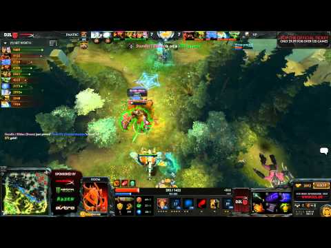 HyperX D2L Season 4 Playoffs - Fnatic vs Virtus Pro (Game 1) - Western Division