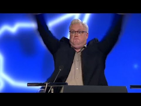 Briljant pantomim av Kristoffer Appelquist - Parlamentet (TV4)