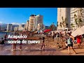 ¡REGRESÓ EL TURISMO! | Las playas de Acapulco hoy lucen desbordadas por vacacionistas