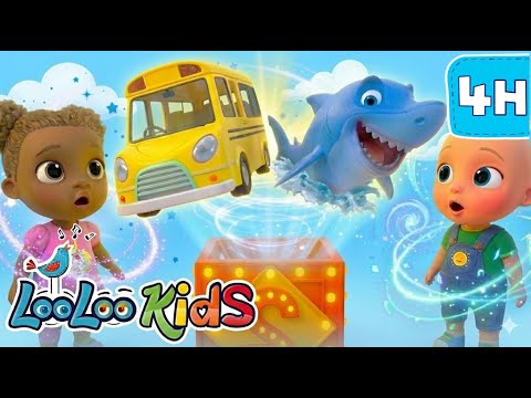 😱 What's Inside the Magic Box? | Baby Shark, Wheels on the Bus + MORE | LooLoo Kids Songs Collection
