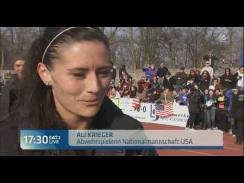 US-Nationalmannschaft in Neu-Isenburg// USWNT in Germany (+Interviews: Ali Krieger, Abby Wambach...)
