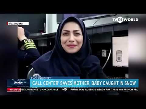 THIS LADY SAVES A MOTHER AND HER BABY TRAPPED IN SNOW