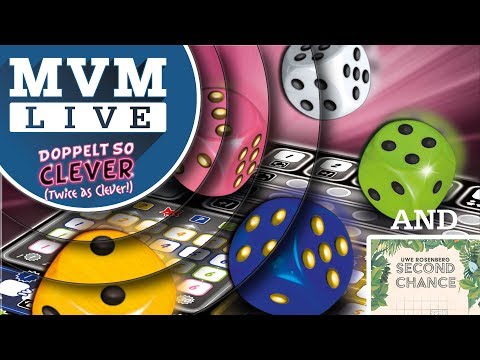 MvM Live Presents Twice as Clever & Second Chance (Stronghold Games) - YouTube