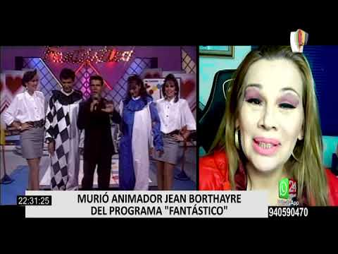 'Fantástico': Jean Borthayre falleció a los 62 años por complicaciones de su salud