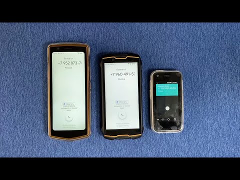 TRIPLE INCOMING CALL CUBOT POCKET 3 & MICRO IPHONE & CUBOT KING KONG MINI 2 PRO OUTGOING CALL AT THE