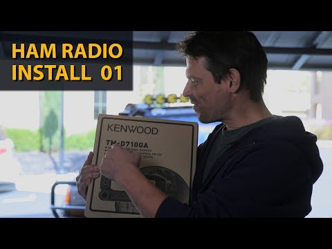 Ham Radio Unboxing and Install 01