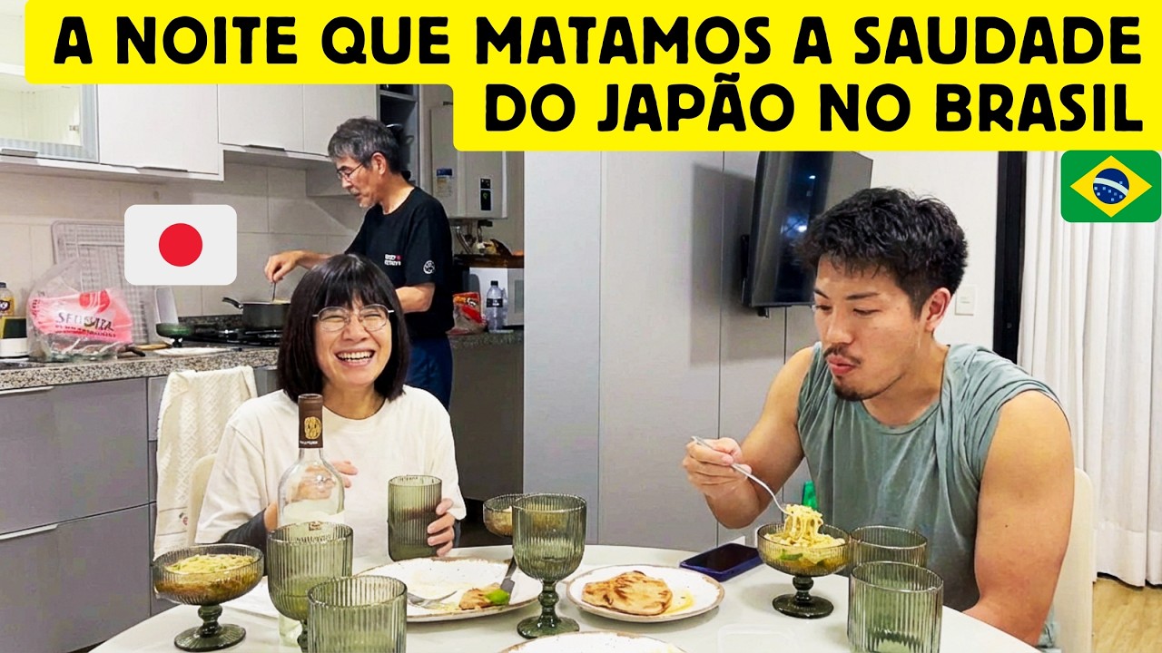 A noite que meus pais japoneses mataram a saudade do Japão no Brasil