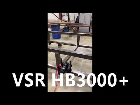 HB3000+ fully automatic vibration stress relief system #VSR #welding #stress #relief #vibration
