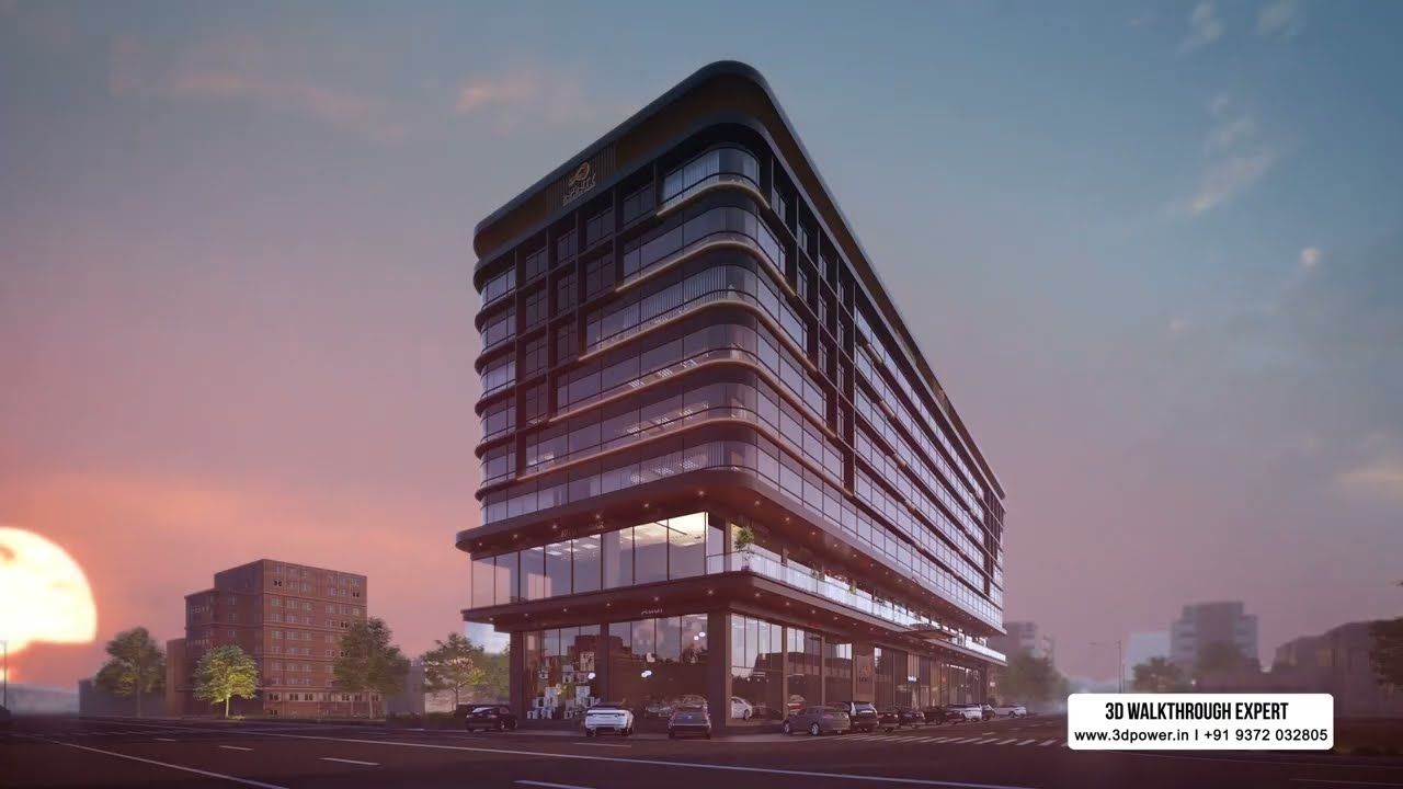 Best 3D Architectural Walkthrough of 2024 | Stunning 3D Presentation of Infinity Business Park