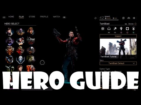 Paragon In-Depth Hero Guide - Twinblast The Titanium Turbo Tool (Gameplay and Tips)