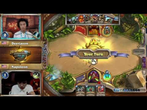 Deerjason vs Napoleon - Hearthstone: Americas Spring Preliminary
