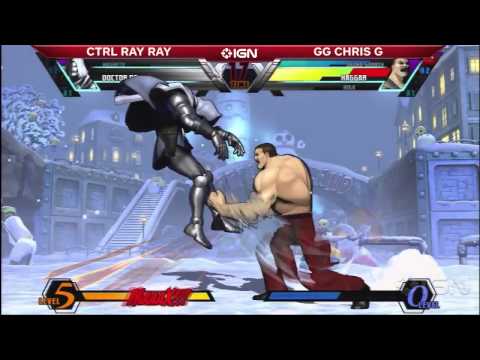 Ultimate Marvel Vs  Capcom 3 Top 8 Finals   Ray Ray vs  Chris G   Evo 2014