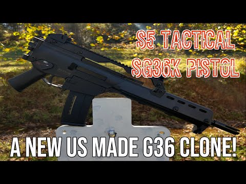 S5 Tactical SG36K Overview: A New US made G36 Clone