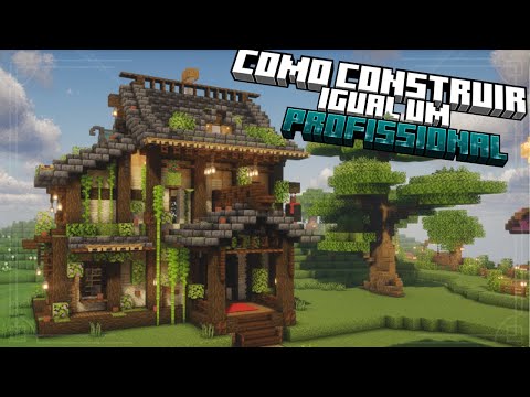 Como Construir igual a um Builder PROFISSIONAL no Minecraft!