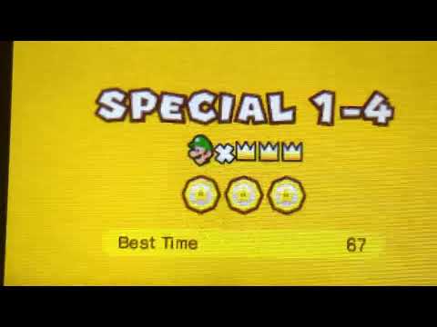 Super Mario 3D Land Special 1-4 Speedrun - Time: 59