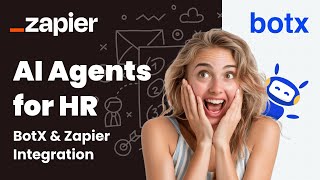 Automate HR with ChatGPT: BotX, Zapier, LinkedIn, Typeform, Slack, and AI | Step-by-Step Tutorial