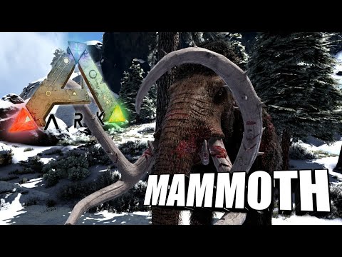 Taming A Mammoth | Ark Survival Evolved | The Island