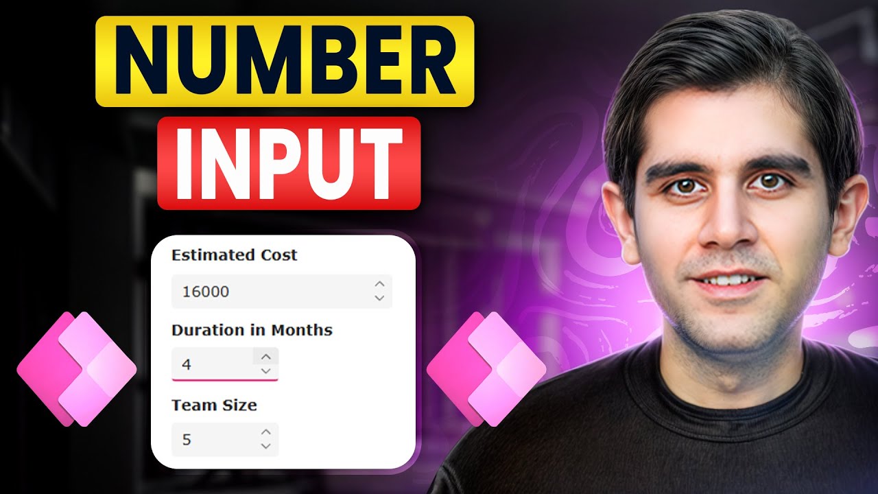 Power Apps: Modern NUMBER Input Control
