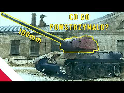 T-34 with 100 mm gun – too much even for the USSR legend