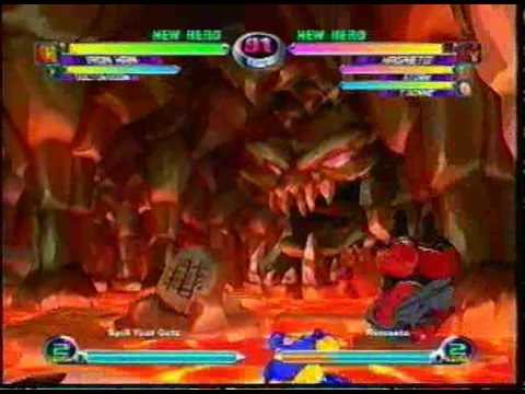 MvC2 Online (360): Unknown (Wolv/IM/Doom) vs Brett (MST) 1 .:12.18.09:.