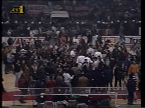 Olympiakos vs Real Madrid 75-73 Euroleague 1994