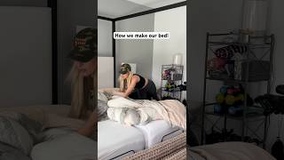 How we make our complicated bed!