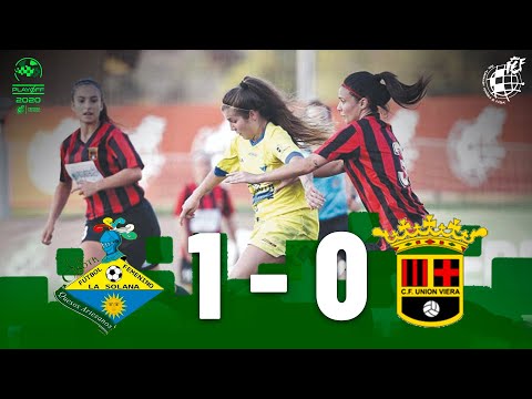 RESUMEN | La Solana vence a Unión Viera en la fase de ascenso a Reto Iberdrola (1-0)