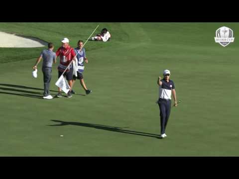 Ryder Cup 2016: Z Johnson vs Fitzpatrick - Sunday Singles Highlights