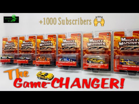 The DIECAST Deal That Started It All! 1000 Subscriber Channel Update - Muscle Machines Japan GTC RX7