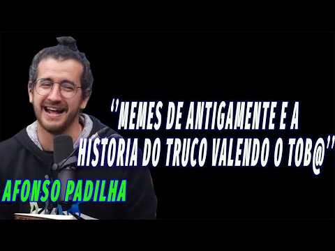 AFONSO CONTA SOBRE TRUCO VALENDO O TOB@ E MEMES |Cortes Podcast BR